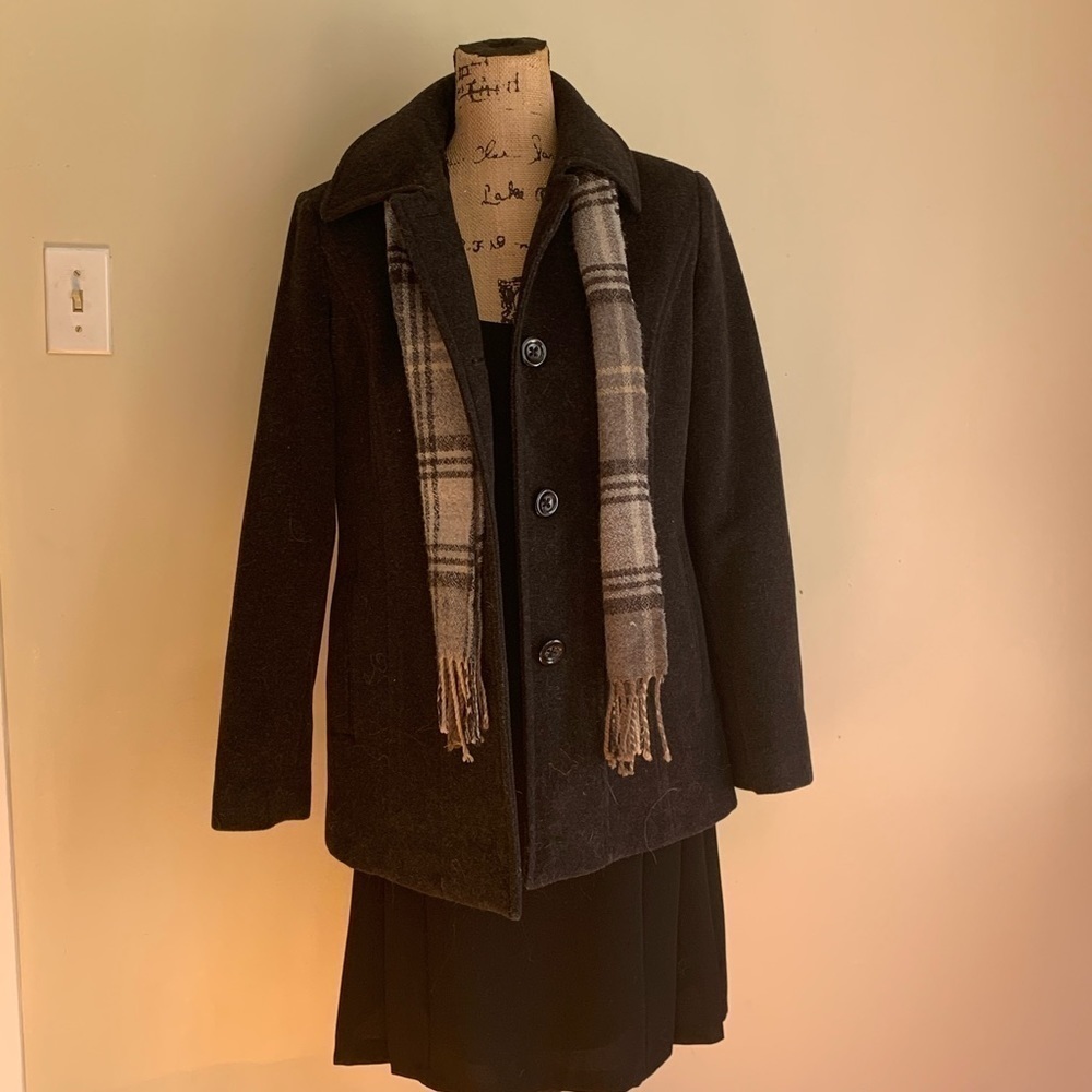 Croft & Barrow wool blend jacket coat size M